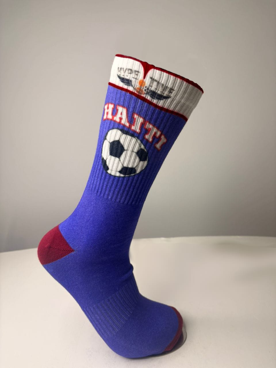 HAITI "Rep Your City" Soccer Crew Socks — Pre-Order